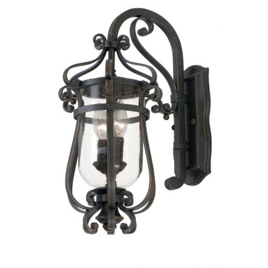 Hartford Two Light Outdoor Wall Lantern by Kalco - 9231AC
