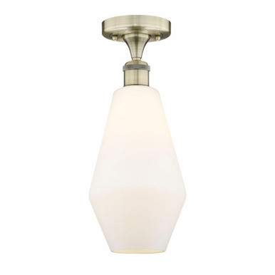 Cindyrella 1 Light 7 Inch Wide Semi Flush Mount by Innovations - 616-1F-G65-7