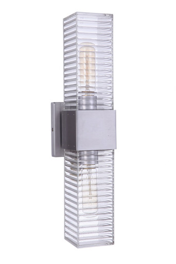 Ridge 2 Light Outdoor Wall Lantern 18 Inch Tall by Craftmade - ZA4500