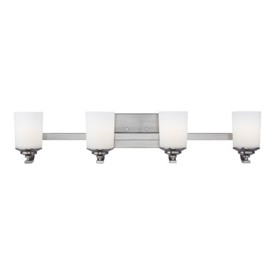 Kemal 4 Light Vanity Light by Generation - 4430704