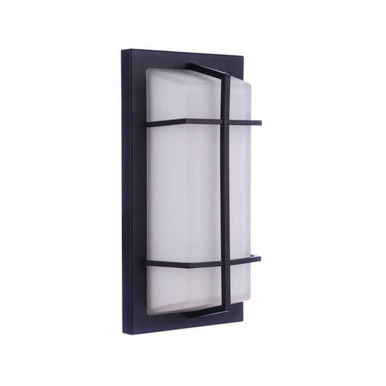 Bulkhead 2 Light Rectangular Outdoor Wall Mount by Craftmade - ZA6112