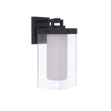 Hayner 1 Light Outdoor Wall Lantern 17.13 Inch Tall by Craftmade - ZA5614-MN