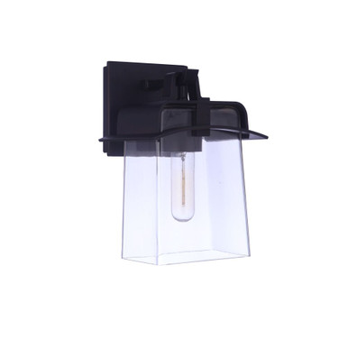 Smithy 1 Light Outdoor Wall Lantern 10.38 Inch Tall by Craftmade - ZA6004-ABZ