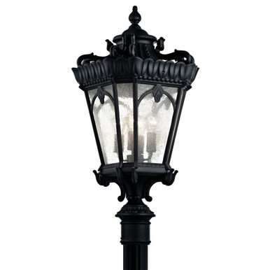 Tournai 4 light Post 37.5 inches tall by 17 inches wide by Kichler - 9565