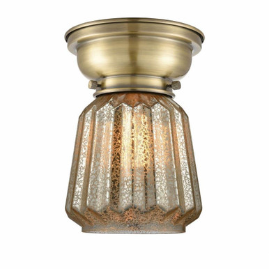 Chatham 1 Light 7 Inch Wide Flush Mount by Innovations - 623-1F-G14