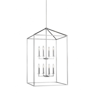 Perryton 8 Light Medium Foyer Chandelier by Generation Lighting - 5315008