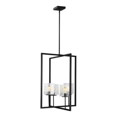Mitte 4 Light Large Foyer Pendant by Generation - 5341504