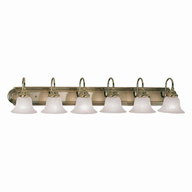 Belmont 6 Light Vanity Light by Livex - 1006