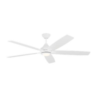 Lowden Smart 5 Blade Ceiling Fan With Light Kit 60 Inch Wide by Generation - 5LWDSM60