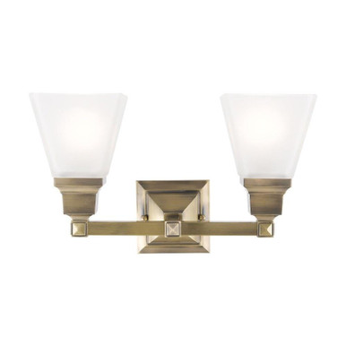 Mission 2 Light Vanity Light by Livex - 1032