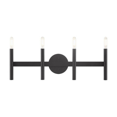 Copenhagen 4 Light Candle Style Vanity Light by Livex - 10344