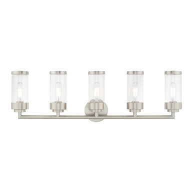 Hillcrest 5 Light Vanity Light by Livex - 10365