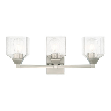 Aragon 3 Light Architectural Vanity Light by Livex - 10383