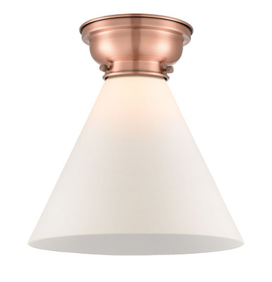 Cone 1 Light 12 Inch Wide Flush Mount by Innovations - 623-1F-G4L-L
