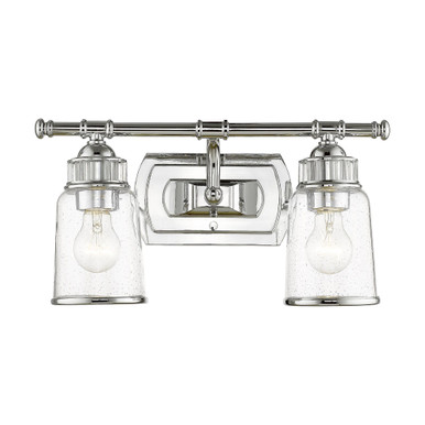 Lawrenceville 2 Light Vanity Light by Livex - 10512