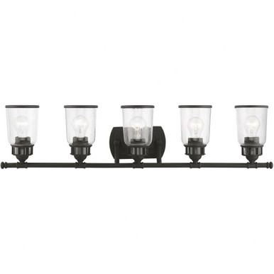 Lawrenceville 5 Light Vanity Light by Livex - 10515