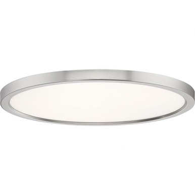 Outskirts 28W LED Flush Mount 1 Inch Tall and 20 Inch Wide by Quoizel - OST1720