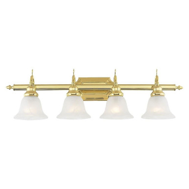 French Regency 4 Light Vanity Light by Livex - 1284