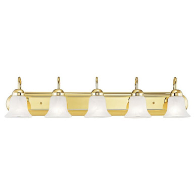 Riviera 5 Light Vanity Light by Livex - 1075-02