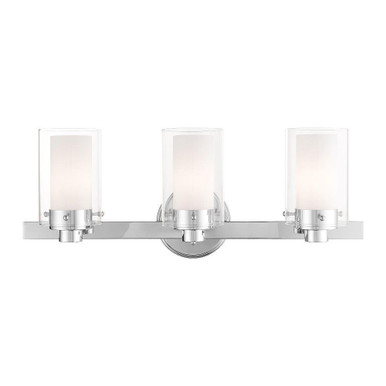 Manhattan 3 Light Vanity Light by Livex - 1543