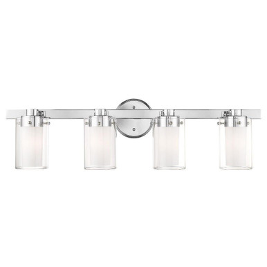 Manhattan 4 Light Vanity Light by Livex - 1544