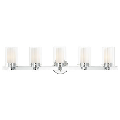 Manhattan 5 Light Vanity Light by Livex - 15455