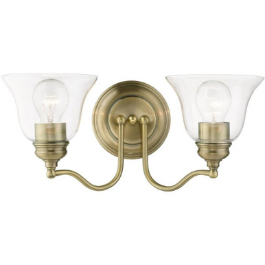 Moreland 2 Light Vanity Light by Livex - 16932