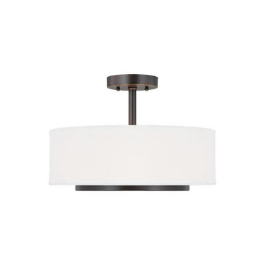 Nance 2 Light Large Semi Flush Mount by Generation - 7728002