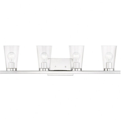Cityview 4 Light Vanity Light by Livex - 17624