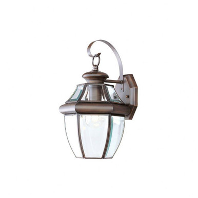 Montclair Mission 1 Light Outdoor Column Mount 16x 20.5 Inches by Livex - 2144-07