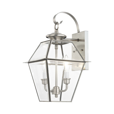 Westover 2 Light Outdoor Wall Lantern by Livex - 2281