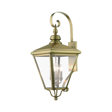 Adams 4 Light Outdoor Wall Lantern by Livex - 27374