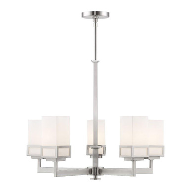 Harding 5 Light Medium Chandelier by Livex - 40195