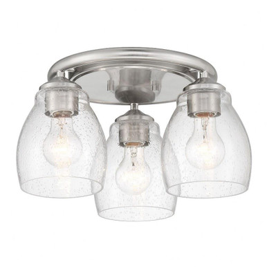 Winsley 3 Light 15 Inch Wide Semi Flush Mount by Minka Lavery - 2438