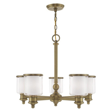 Middlebush 5 Light Medium Chandelier by Livex 40205