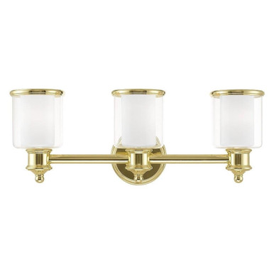 Middlebush 3 Light Vanity Light by Livex - 40213