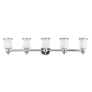 Middlebush 5 Light Vanity Light by Livex - 40215