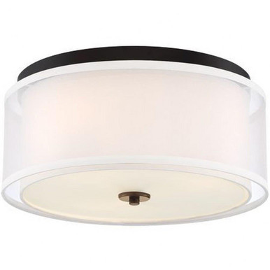 Studio 5 3 Light 16 Inch Wide Flush Mount by Minka Lavery - 3078