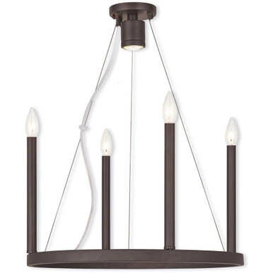 Alpine 3 Light Mini Chandelier by Livex - 40243