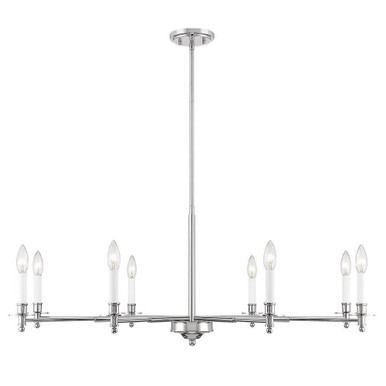 Jasmine 8 Light Oversized Chandelier by Savoy House - 1-4412-8