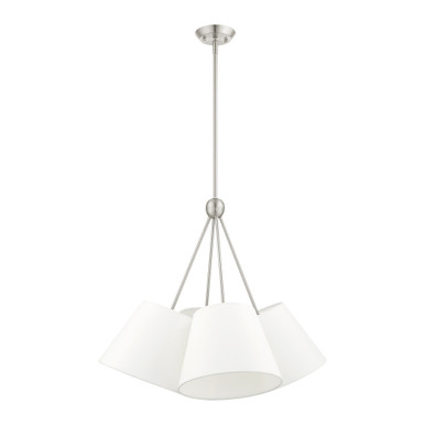 Prato 4 Light Medium Chandelier by Livex 40564 - 40564