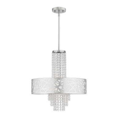 Allendale 4 Light Small Chandelier by Livex - 4066F