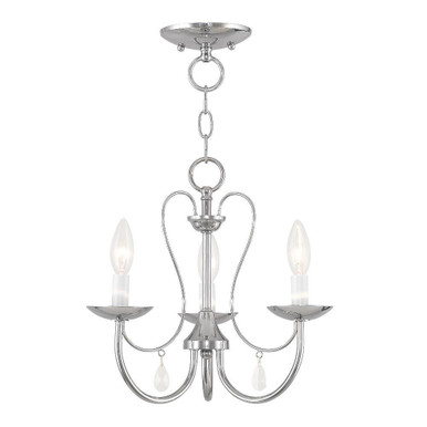 Mirabella 3 Light Small Chandelier by Livex - 40863