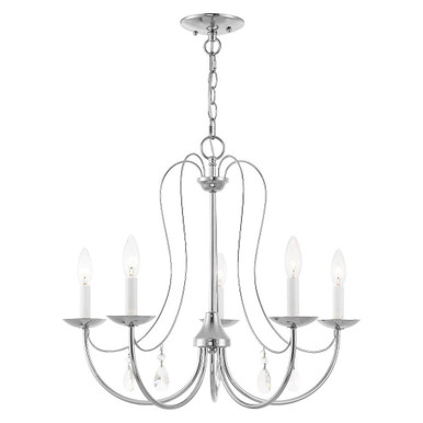 Mirabella 5 Light Medium Chandelier by Livex - 40865