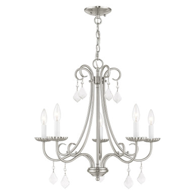 Daphne 5 Light Medium Chandelier by Livex - 40875