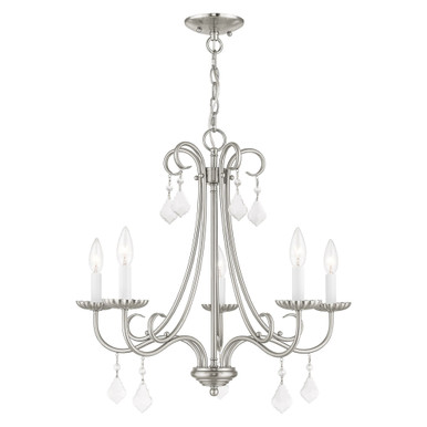 Daphne 5 Light Medium Chandelier by Livex - 40875