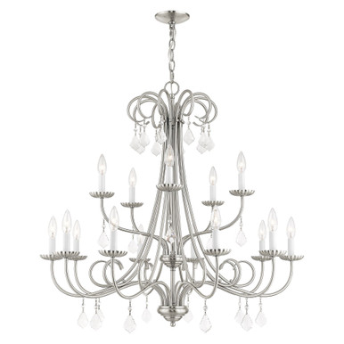 Daphne 15 Light Oversized Foyer Chandelier by Livex - 40879