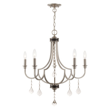 Glendale 5 Light Medium Chandelier by Livex 40885 - 40885