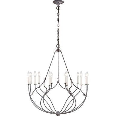 Richmond 12 Light Large Chandelier by Visual Comfort Studio - cc11212wgv