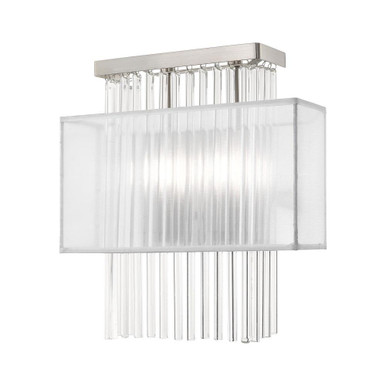 Alexis 2 Light Wall Sconce by Livex - 41148-91